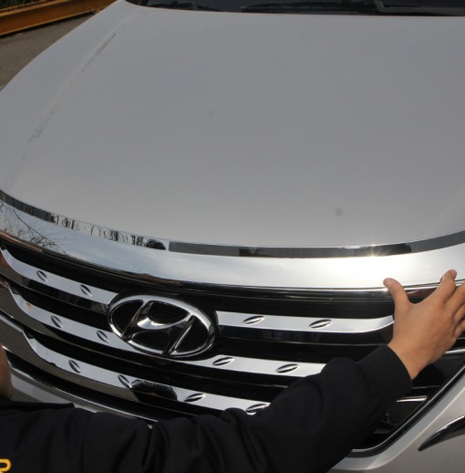 Nẹp trang trí mặt calang xe Hyundai  Santafe 2012  2012~2013